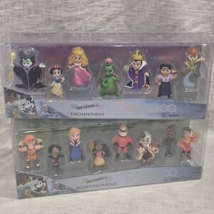 Disney 100 Years Kids Toy Figures Set - Assorted Pink, Green, Purple, Black